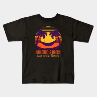 Hallandale Beach Best City In Florida Kids T-Shirt